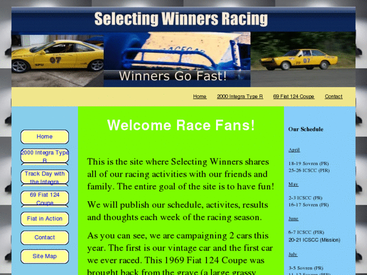 www.selectingwinnersracing.com