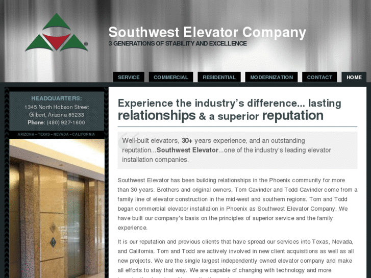 www.southwestelevatorcompany.com