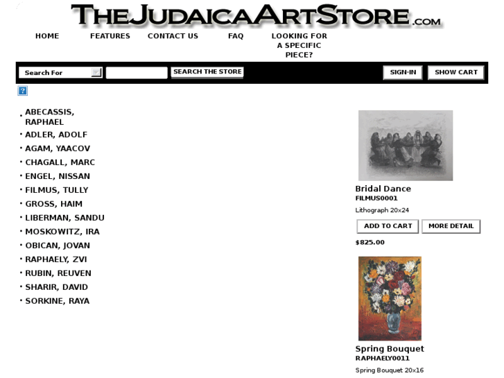 www.thejudaicaartstore.com