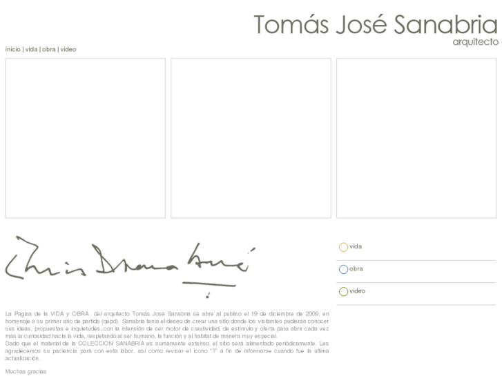 www.tomasjosesanabria.com