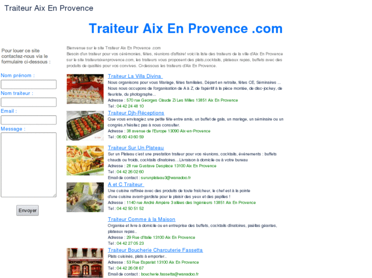 www.traiteuraixenprovence.com