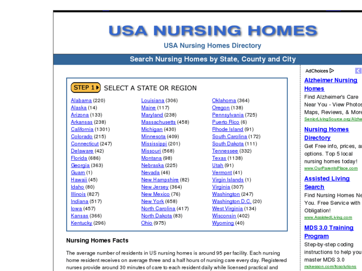 www.usa-nursing-homes.com