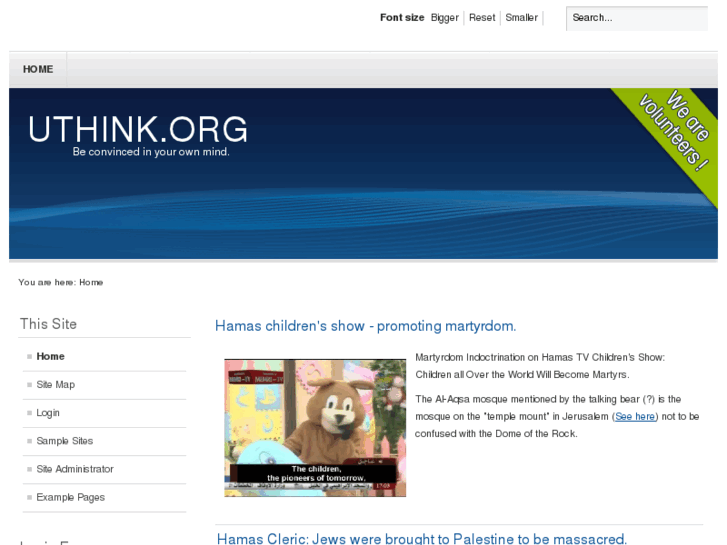 www.uthink.org