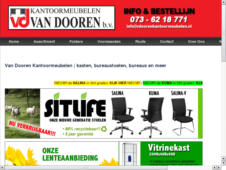 www.vandoorenkantoormeubelen.com