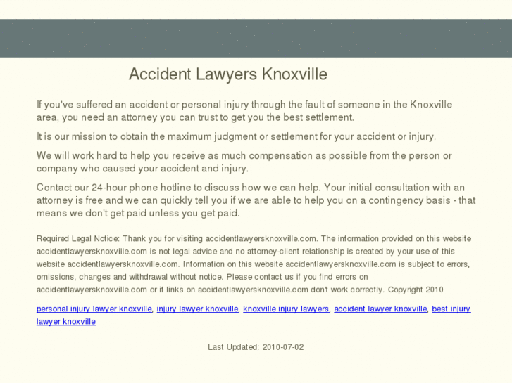 www.accidentlawyersknoxville.com