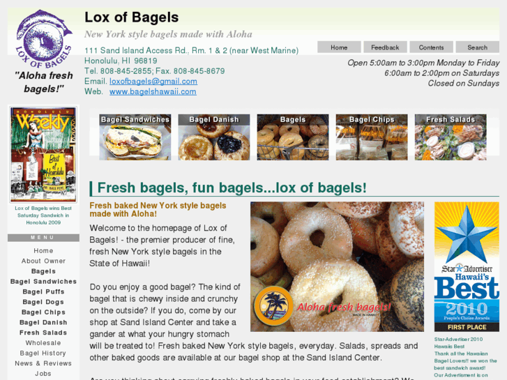 www.bagelshawaii.com