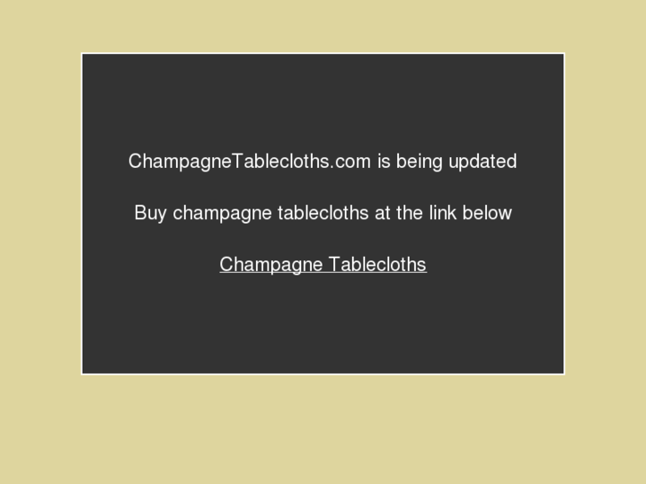 www.champagnetablecloths.com