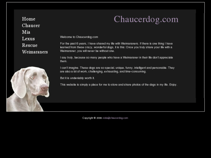 www.chaucerdog.com