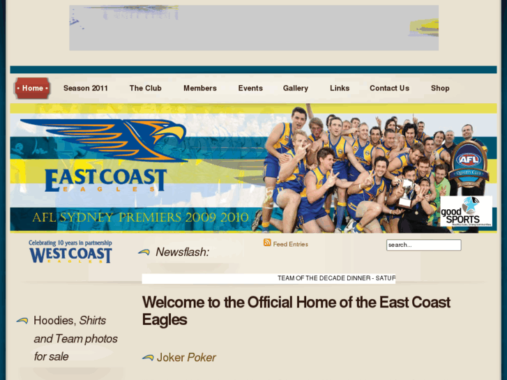 www.eastcoasteagles.com.au