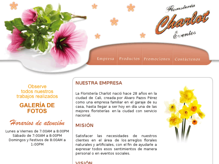 www.floristeriacharlot.com