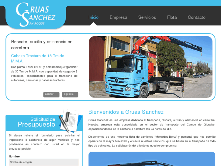 www.gruas-sanchez.com