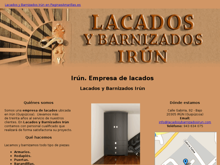 www.lacadosybarnizadosirun.com