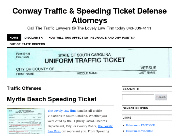 www.myrtlebeachspeedingticketlawyer.com