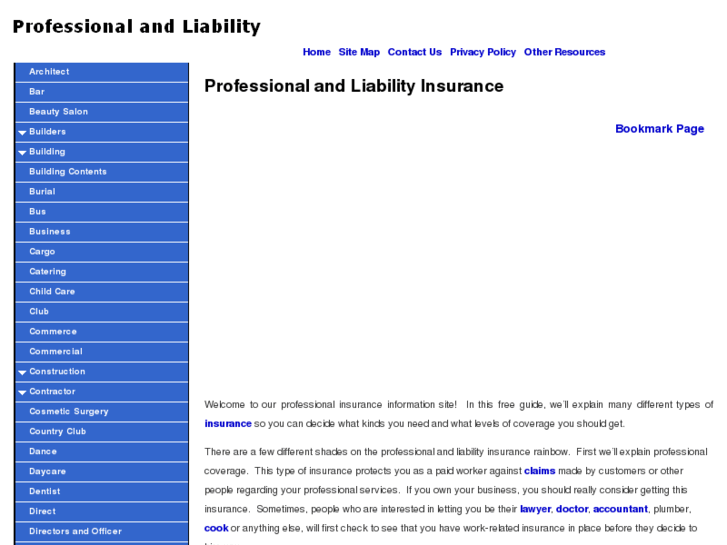 www.professional-and-liability.com