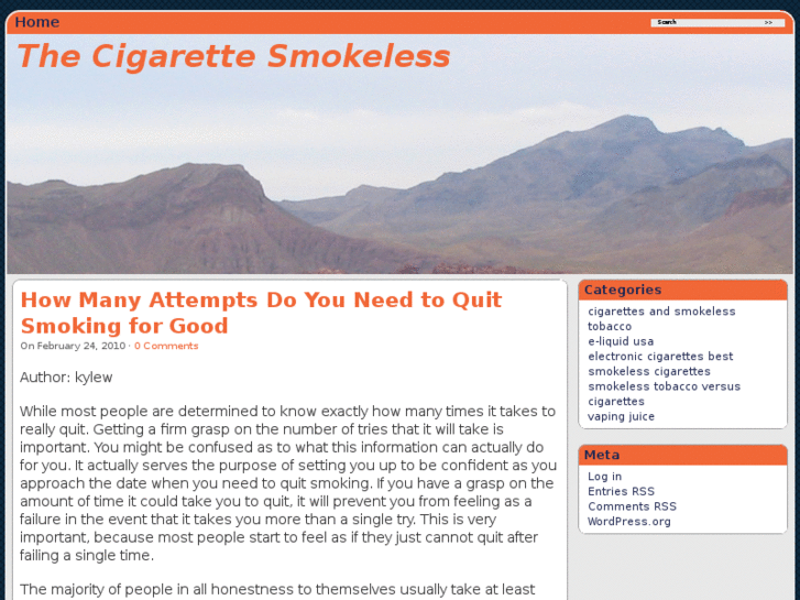 www.thecigarettesmokeless.com