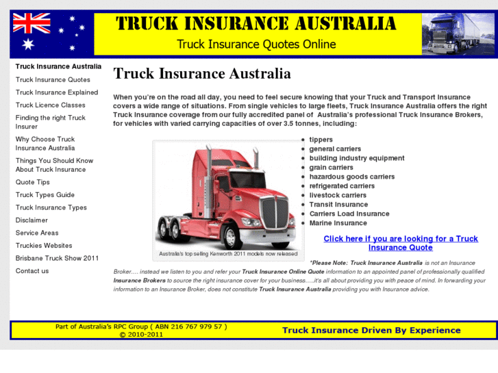 www.truckinsuranceaustralia.com.au