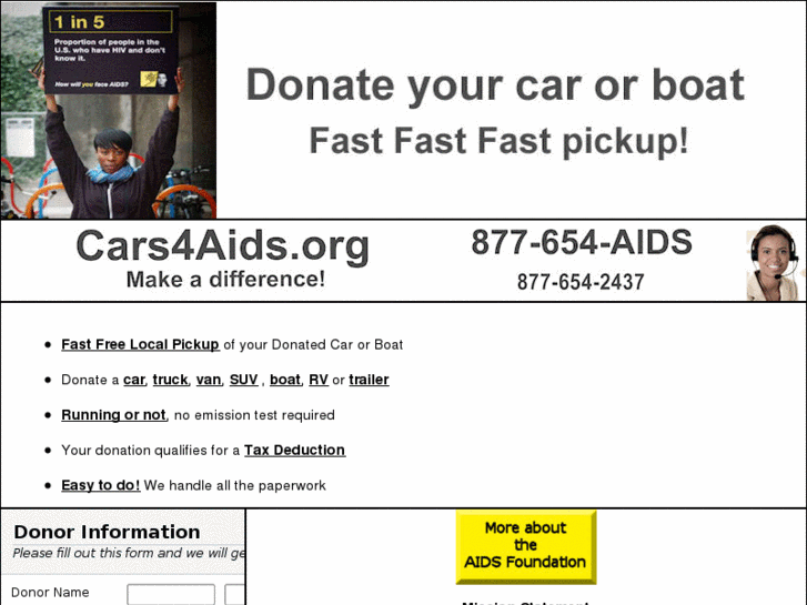 www.carforaids.org