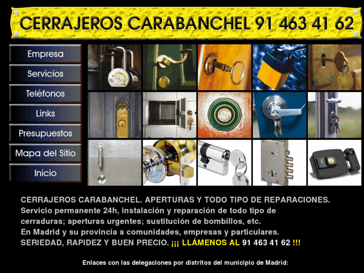 www.cerrajeroscarabanchel.net