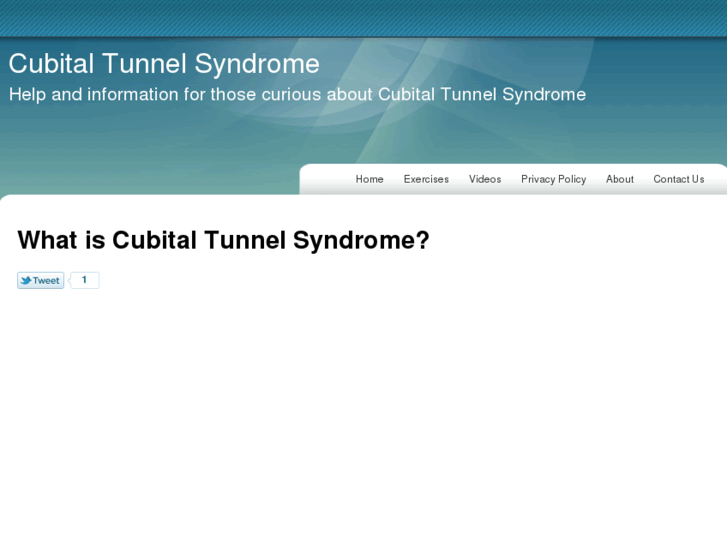 www.cubitaltunnelsyndrome.net