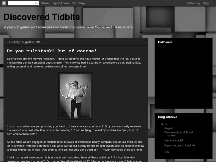 www.discoveredtidbits.com