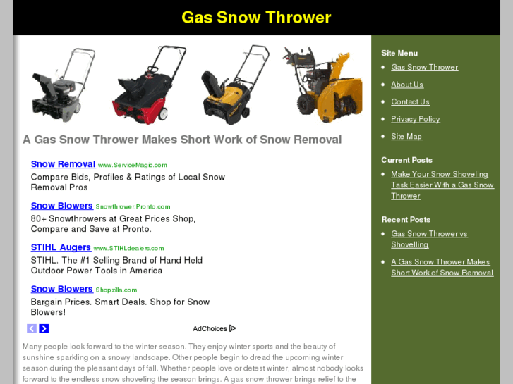 www.gassnowthrower.com