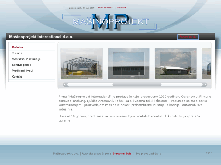 www.masinoprojektdoo.com