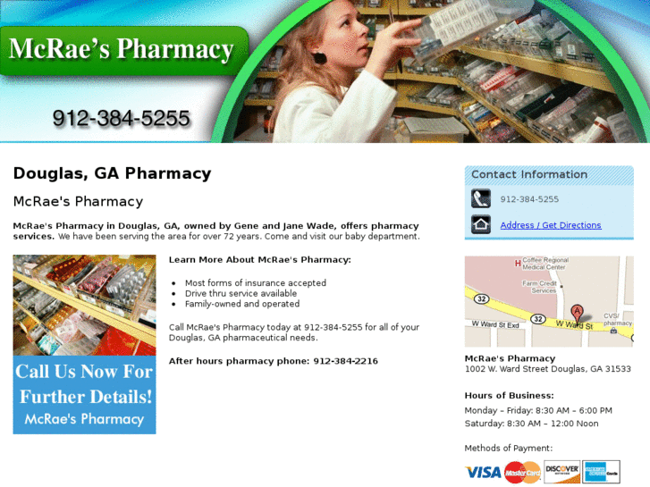 www.mcraespharmacy.com