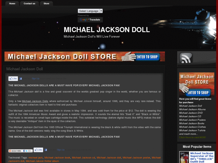 www.michaeljacksondoll.net