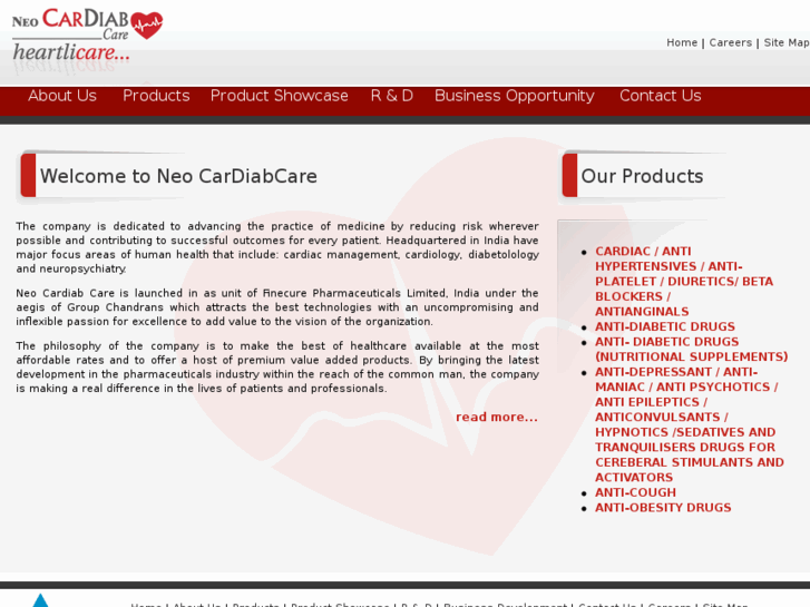 www.neocardiabcare.com