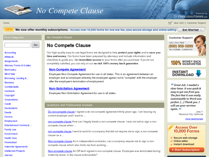 www.nocompeteclause.com