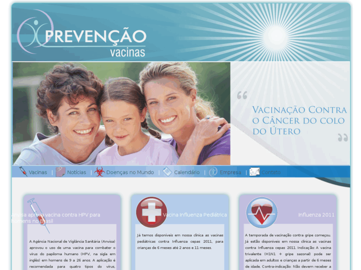 www.prevencaovacinas.com