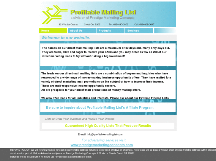 www.profitablemailinglist.com