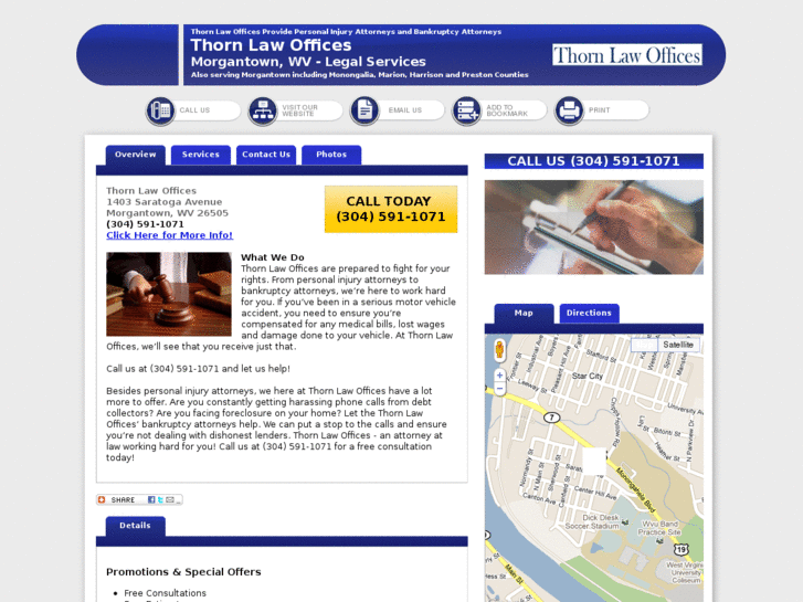 www.thornlawmorgantown.com