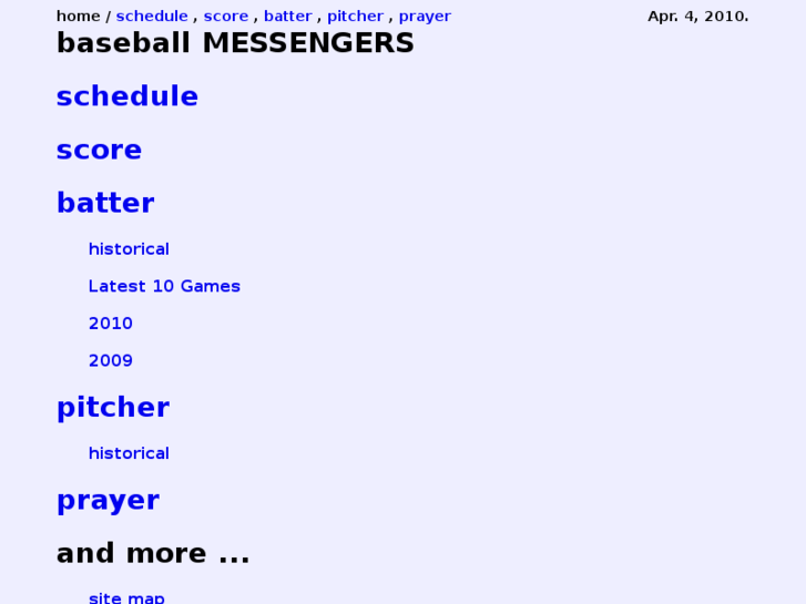 www.baseballmessengers.com