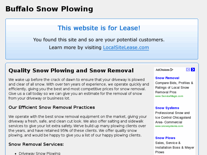 www.buffalosnowplowing.net