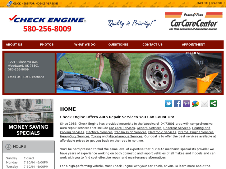 www.checkengine.net