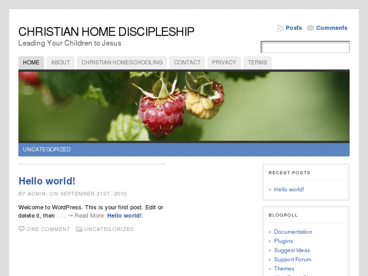 www.christianhomediscipleship.com