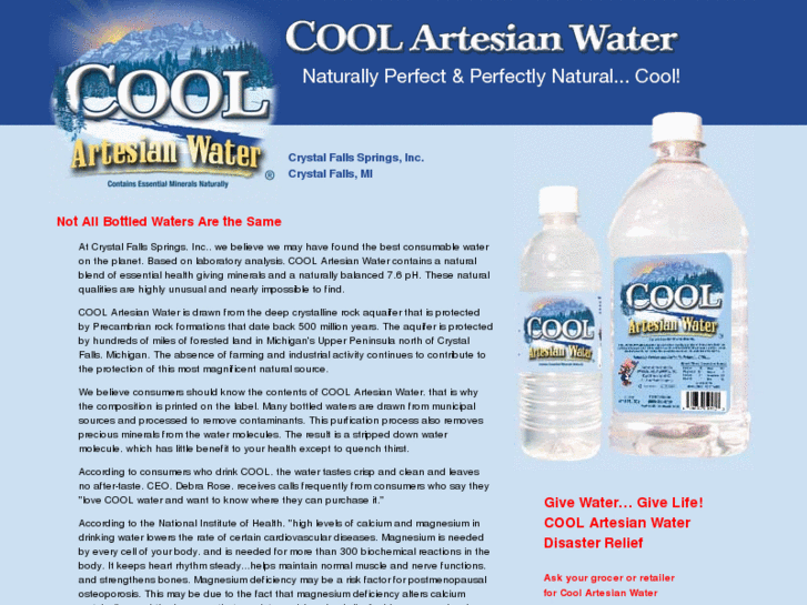 www.coolartesianwater.com