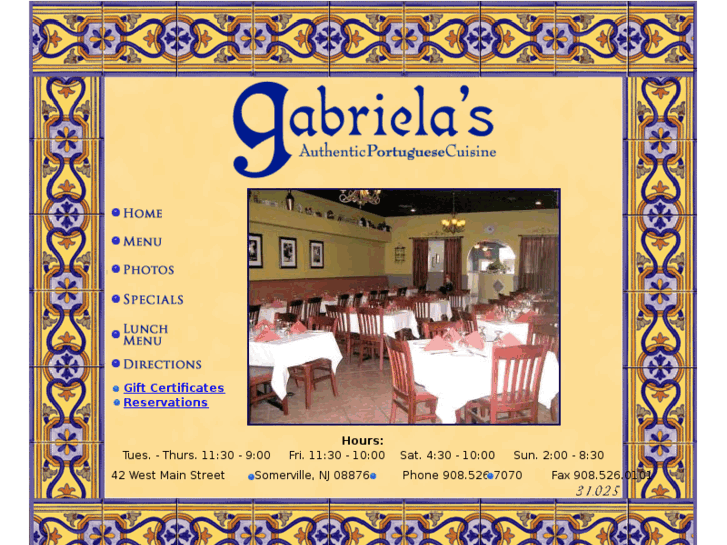 www.gabrielasrestaurant.com