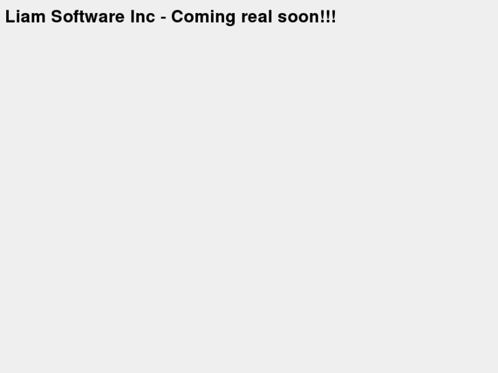 www.liamsoftware.com