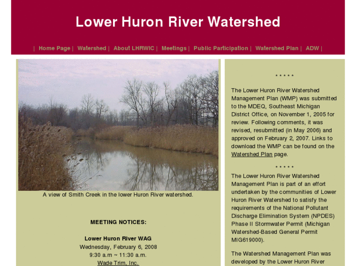 www.lowerhuronriver.net