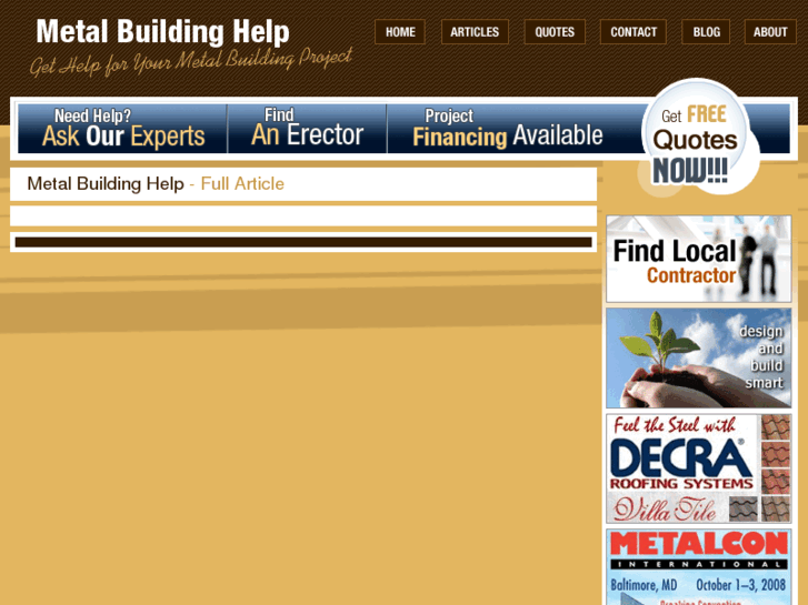 www.metalbuildinghelp.com