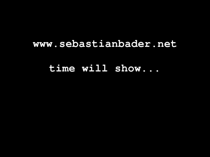 www.sebastianbader.net