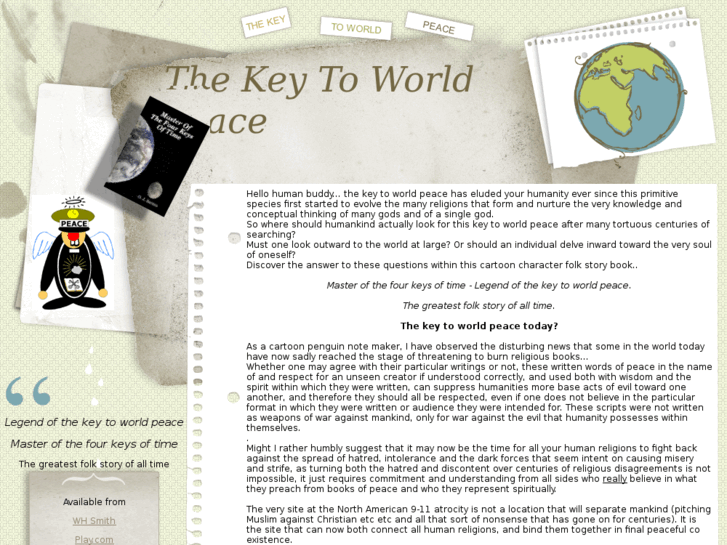 www.thekeytoworldpeace.com