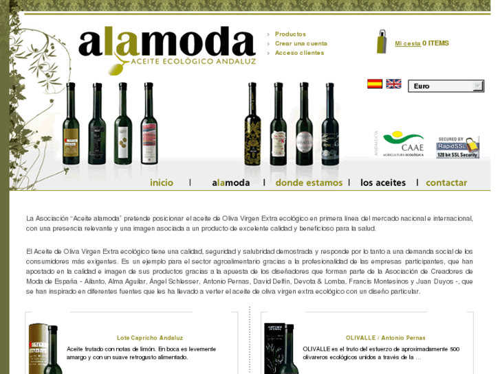 www.aceitealamoda.es