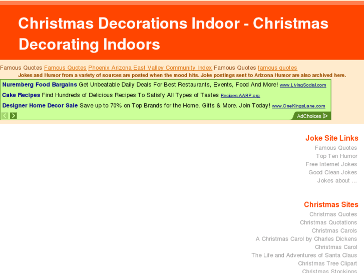 www.christmas-decorations-indoors.com