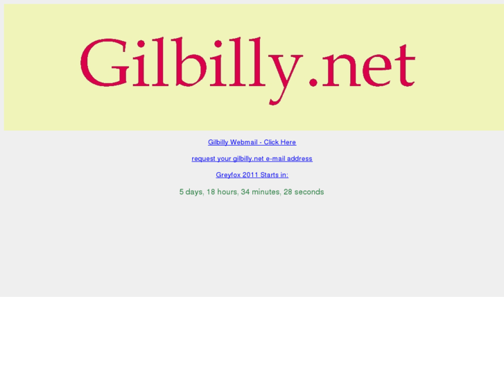www.gillbilly.net