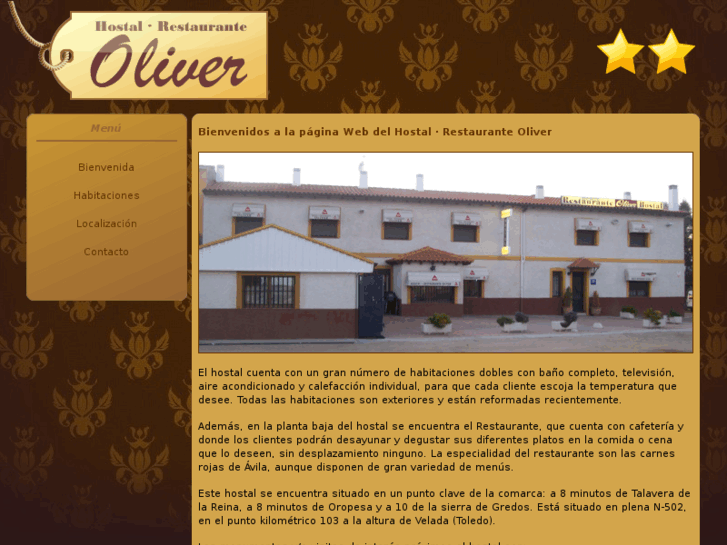 www.hostalolivervelada.com