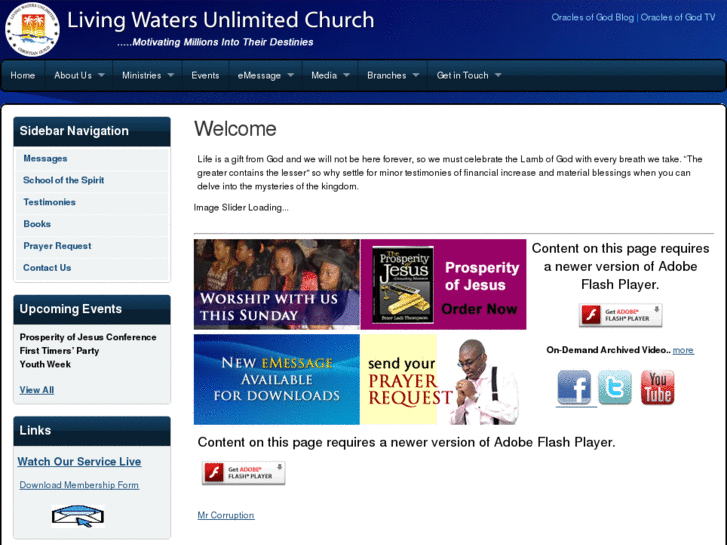 www.livingwatersunlimited.org