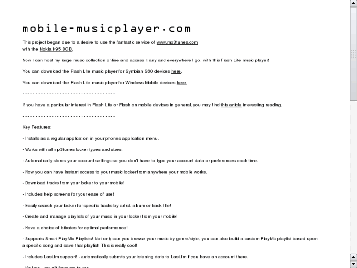 www.mobile-musicplayer.com